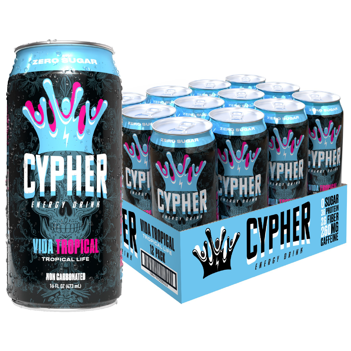 Vida Tropical / Tropical Life 12pk 16oz – Cypher Energy Drink